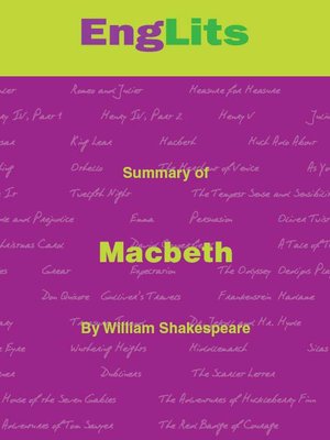 cover image of EngLits: Macbeth